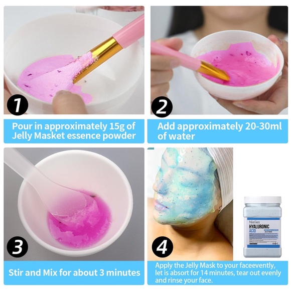 Nielies Hyaluronic Acid Jelly Face Mask - Picture 6 of 7